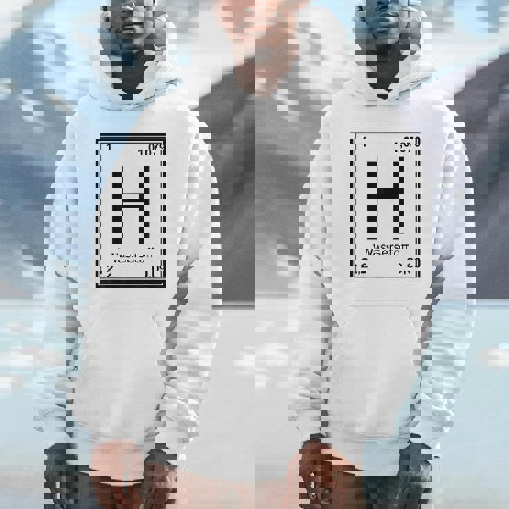 水素シンボルコスチューム。 パーカー