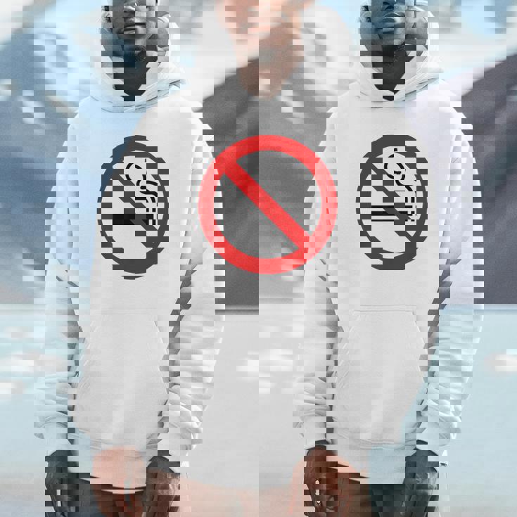 禁煙シンボル ノベルティ 禁煙サイン パーカー