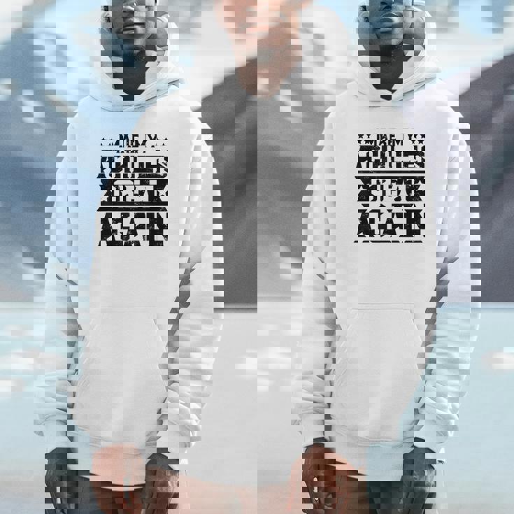 素晴らしいアキレス腱膝アパレル パーカー