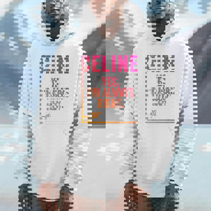 面白いセリーヌ 面白いセリーヌ 名前 誕生日シャツ ギフト パーカー