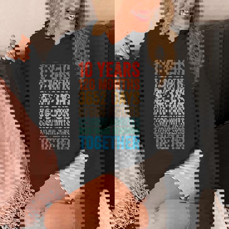 10年目の記念日 彼 彼女 カップル 10回目の結婚 パーカー