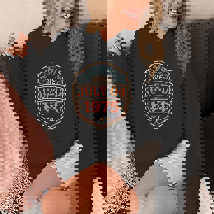 1975年7月4日以来、伝説的。素晴らしい誕生日パーティーレトロ。 パーカー