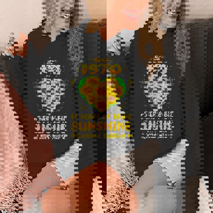 55歳の誕生日 サンシャイン55年 ひまわり好き 1970年生まれ パーカー