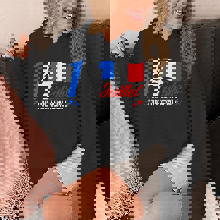 7月14日 全国共和党 フランス トリコロール パーカー