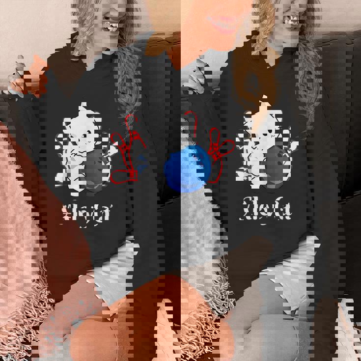 Alley Cat ボーリングtシャツ Hoodie