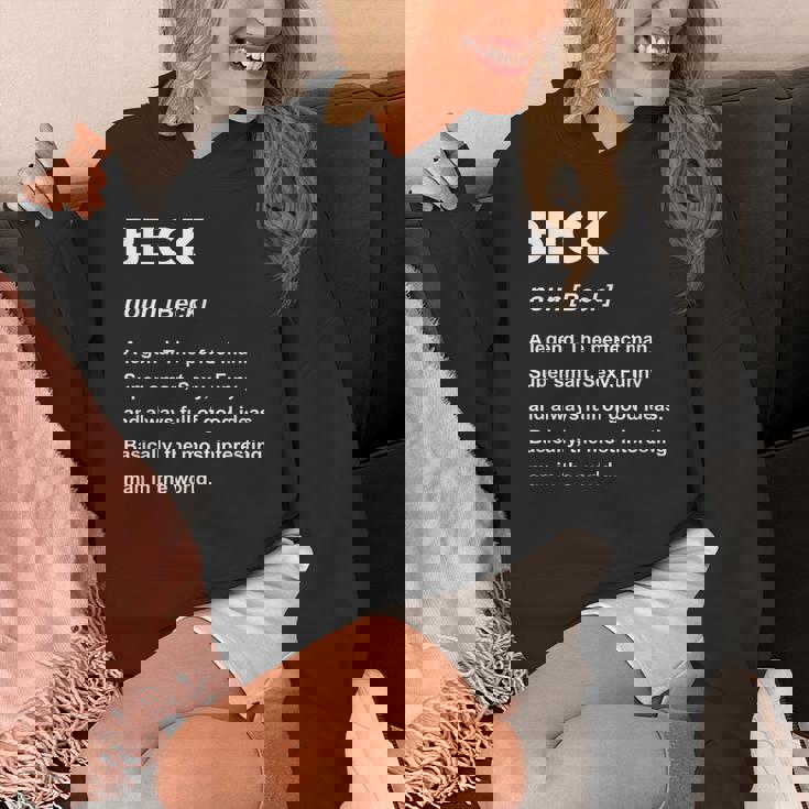 Beck ネームシャツ パーカー