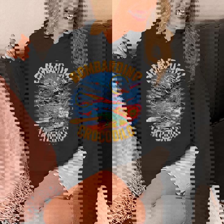 Bombardino Crocodilo Italian Brainrot パーカー