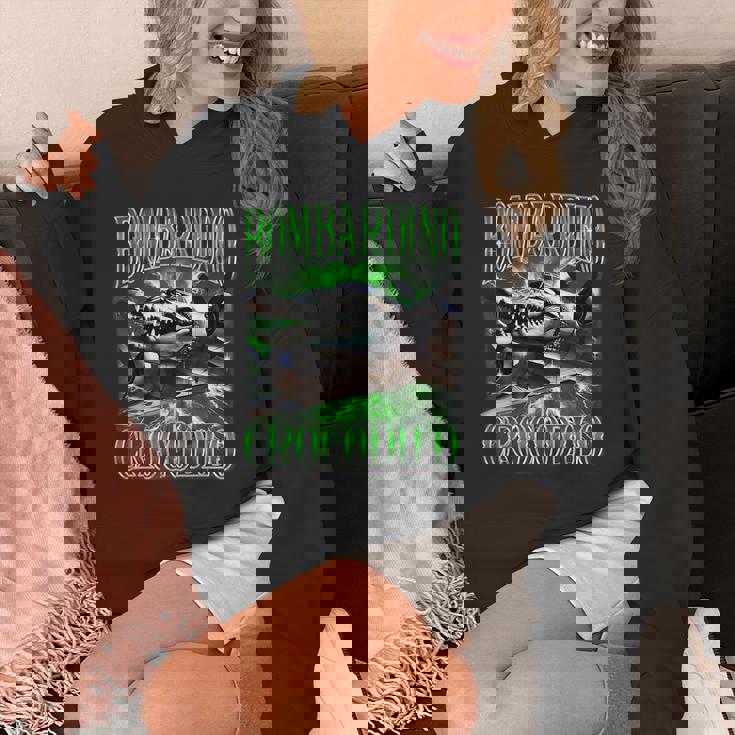 Bombardino Crocodilo イタリアンブレイン 面白い クロコダイル ミーム パーカー