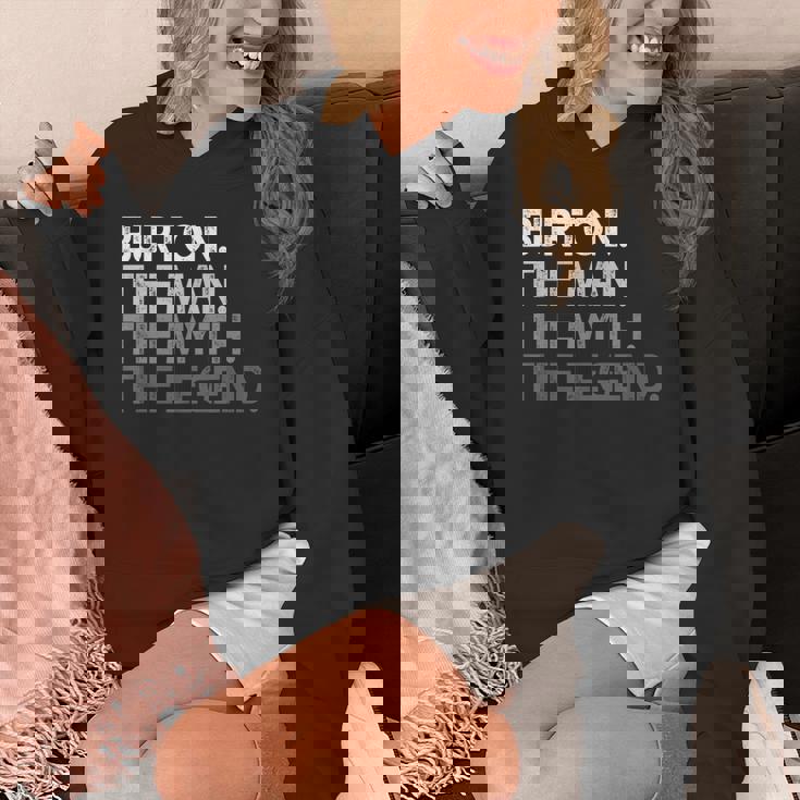 Burton -The Man Myth Legend パーカー