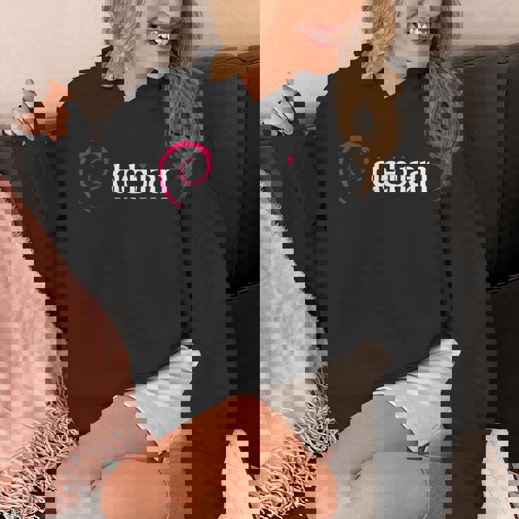 Debian Linux Tux プラグインプログラマー パーカー