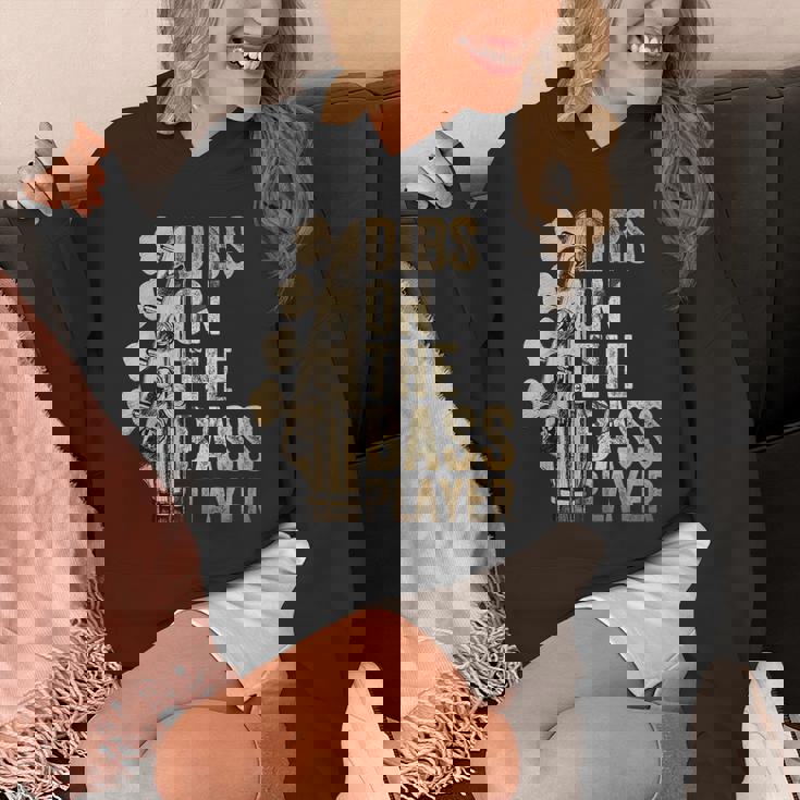 Dibs On The Bass Player ギターミュージシャン パーカー