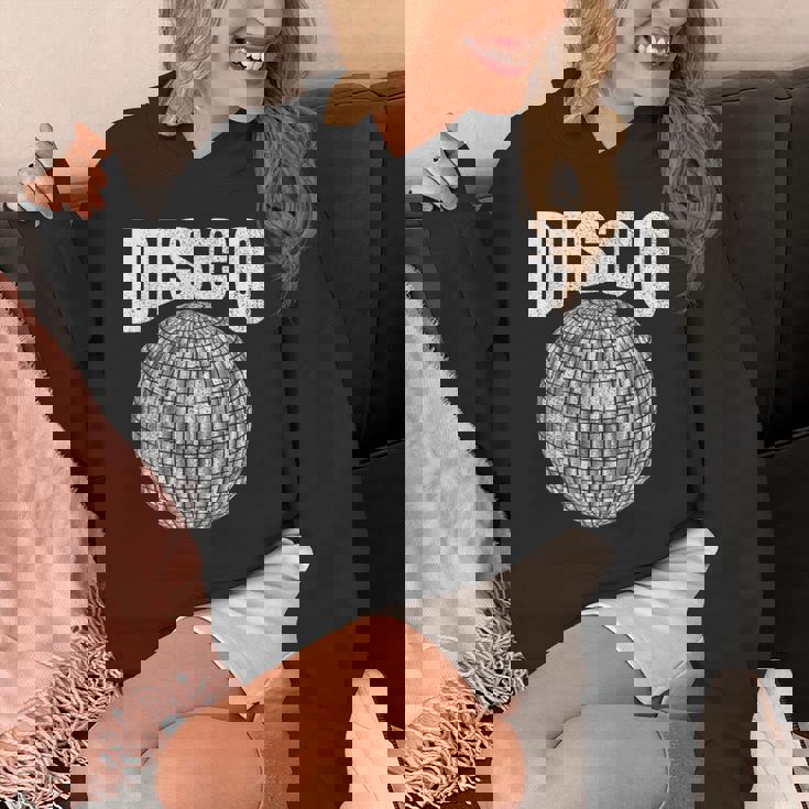 Disco Music Ball ファンク ソウル 音楽愛好家 レトロ 70年代 80年代 コスチューム Hoodie