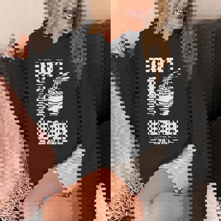 Don't Judge Me うどん Know Me おもしろ 日本食品 みそ麺 パーカー