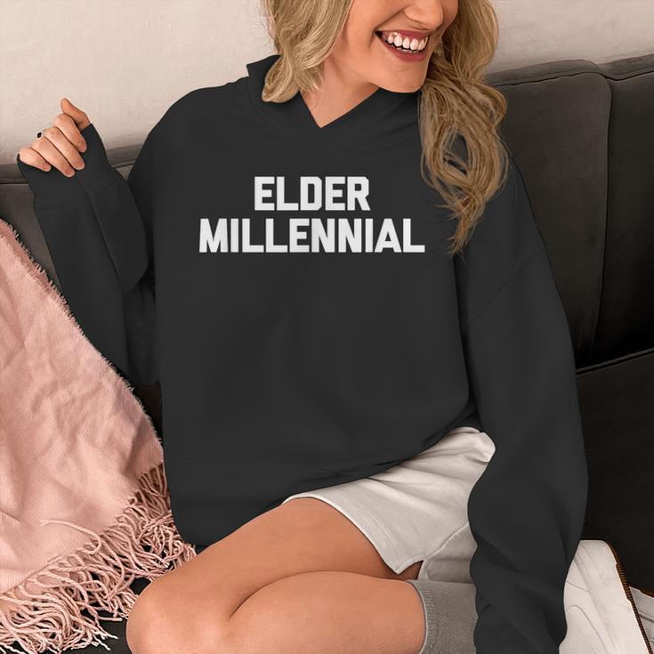 Elder Millennial 面白いことわざ皮肉なノベルティ クール パーカー
