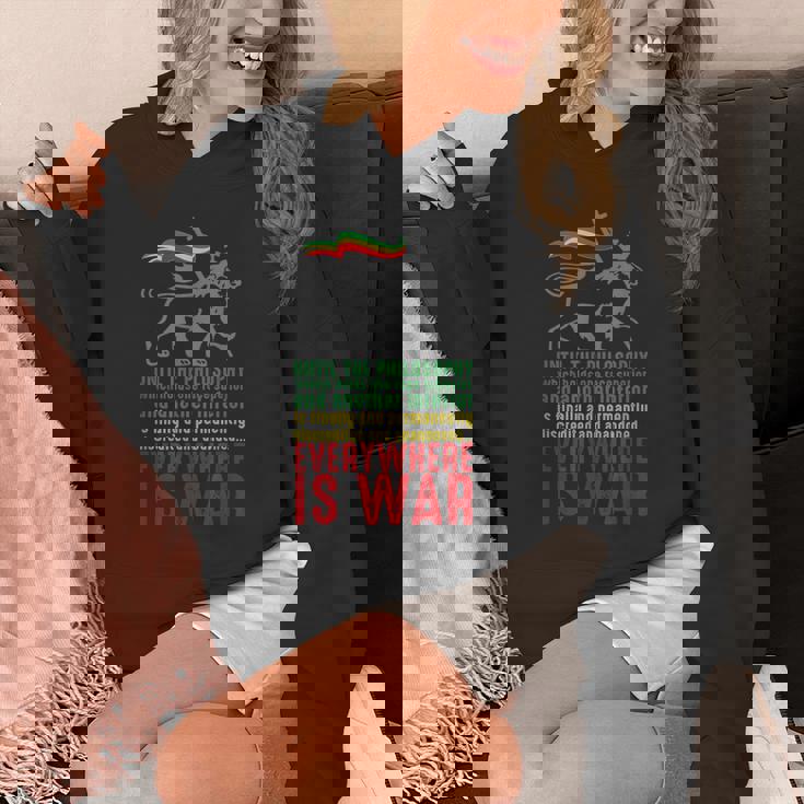 Everywhere Is War ハイレ・セラシエ演説 ユダのライオン レゲエ パーカー