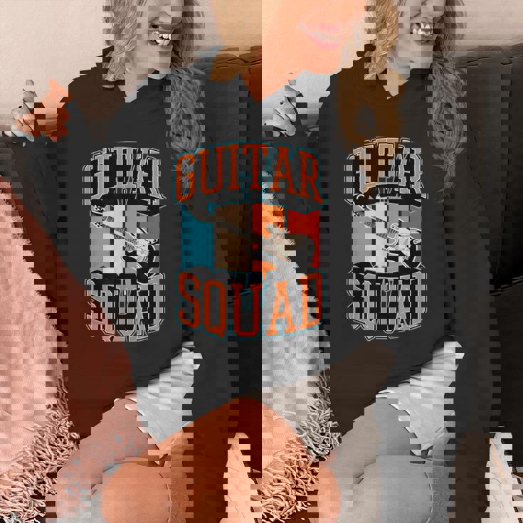 Guitarquad マッチング レトロ ヴィンテージスタイル ギターバンド パーカー