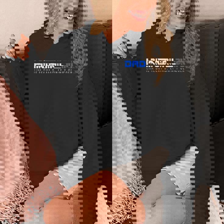 Handball Dad Only Way クーラー ハンドボール ファニースポーツ パーカー