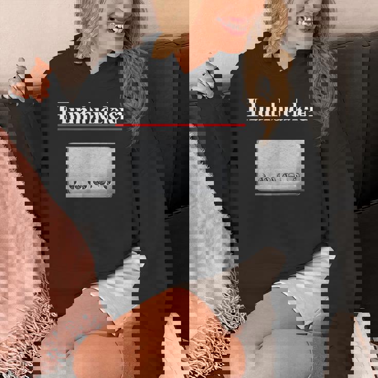 Humbucker ハムバッカー、クールなギタリストのギフト ギターピックアップグラフィック Hoodie