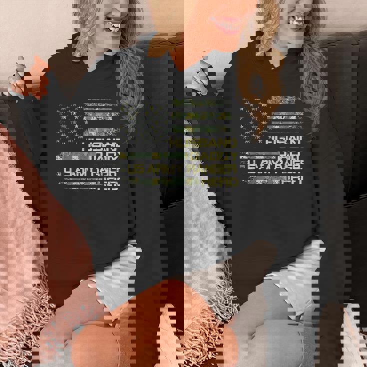 メンズ Husband Daddy Us Army Ranger Hero Flag Usa 迷彩 Hoodie