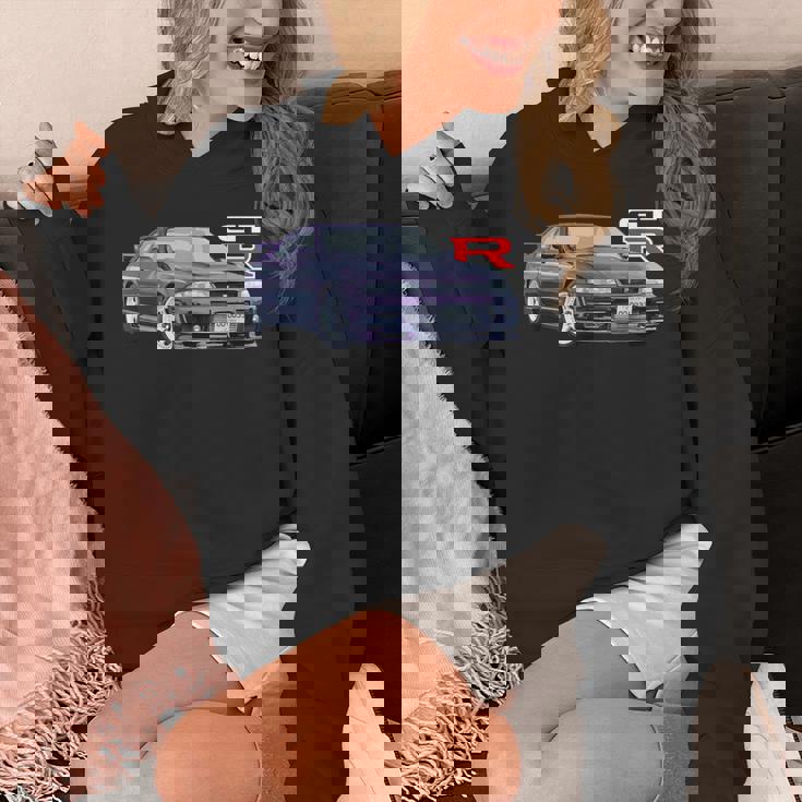 Jdm Car R33-Spec ミッドナイトトラック 400R パーカー