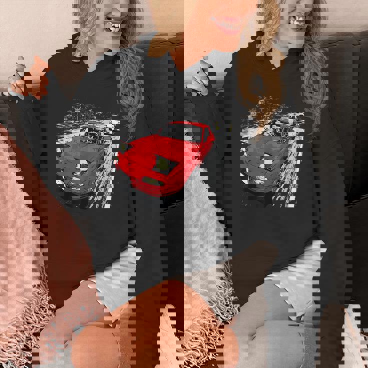 Jdm カー ストリート ドリフト レース 86S Na ロードスター アニメスタイル Hoodie