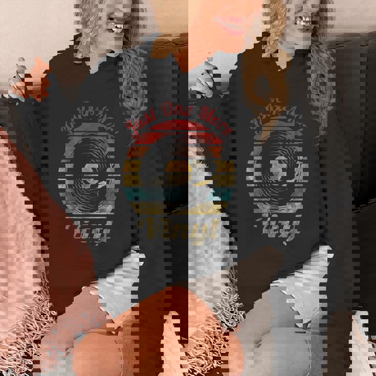 Just One More ビニールレトロレコード ヴィンテージミュージック パーカー