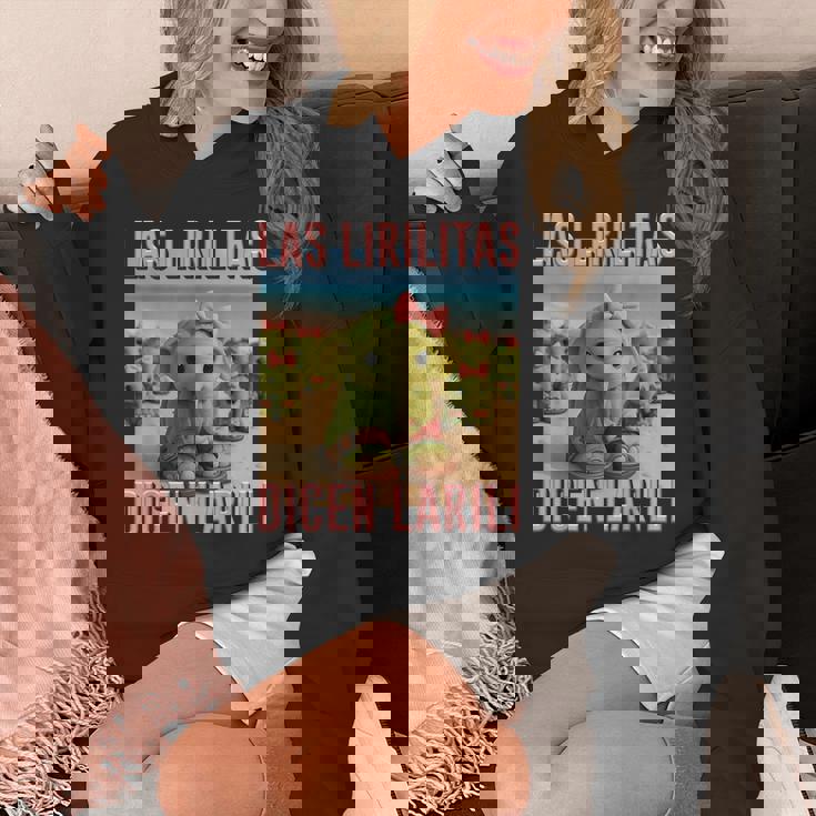 Las Lirilitas Dicen Larili イタリアン ブレイン モンスター Ai キッズ パーカー