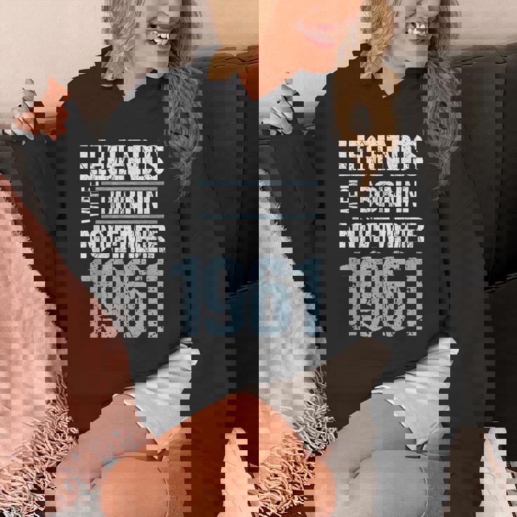 Legends Were Born In November 1961 誕生日 パーカー