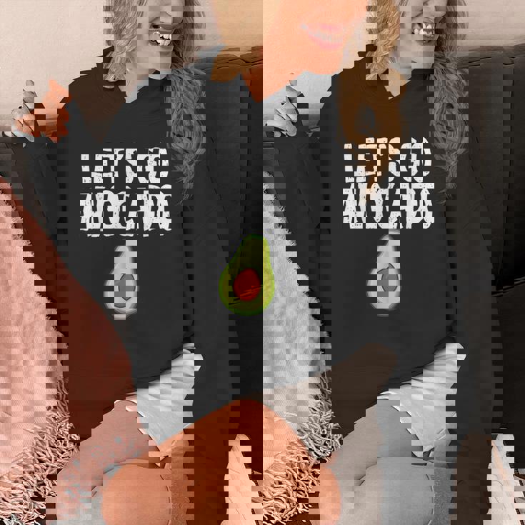 Let's Go アボカドユーモアジョーク ユニセックス アボカド中毒者 パーカー