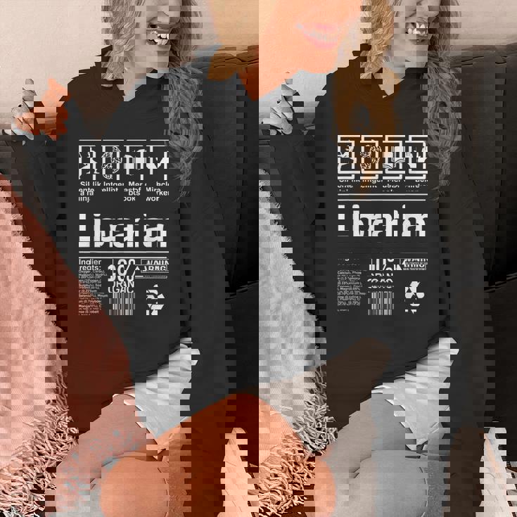 Librarian 面白い図書館ギフト パーカー