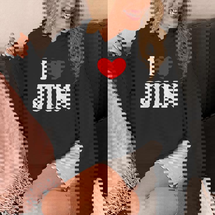 I Love Jin 私は愛する Jin パーカー