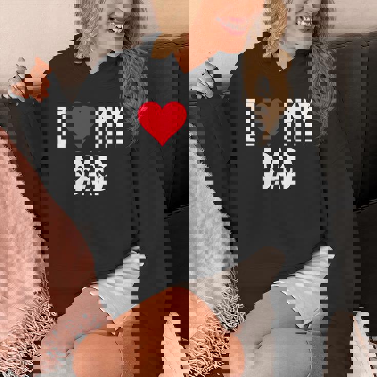 I Love My Dad シャツ I Heart Dad Love Dad パーカー