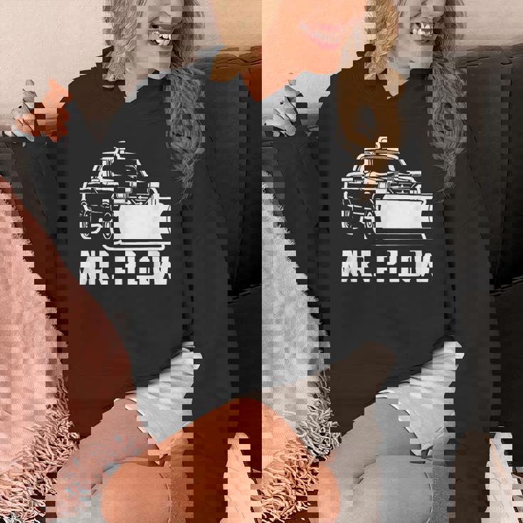 Mr Plow 面白い 皮肉なノベルティプラウトラック パーカー