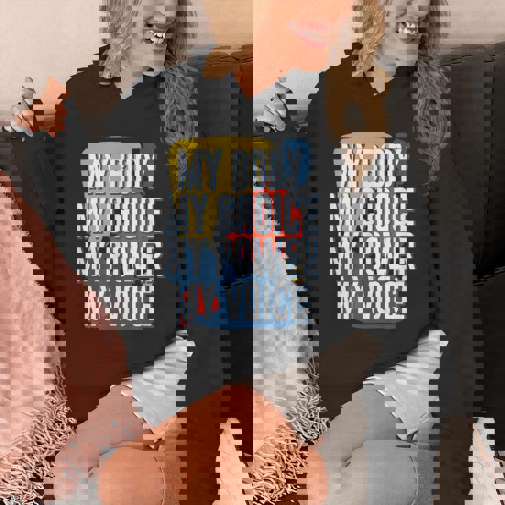 My Body Choice Power Andoice フェミニストポジティブ Hoodie