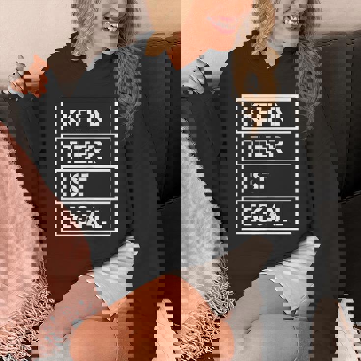 No Animal Is No Matter Animal Protection パーカー