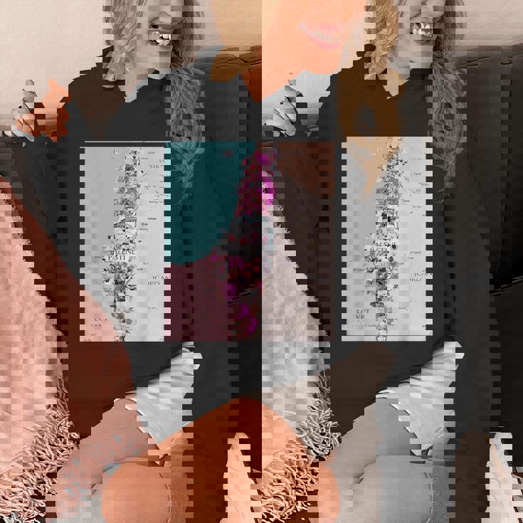 Palestine Map Palestinians Map パーカー