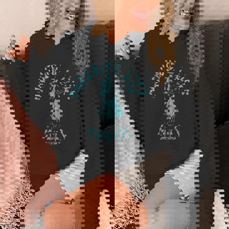 Paradise Life ハワイアロハフラガール ヴィンテージスタイル Hoodie