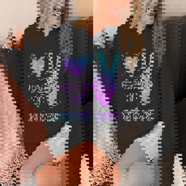 Peace Out フォスターケア 養子縁組 ごっちゃの日 2023 パーカー