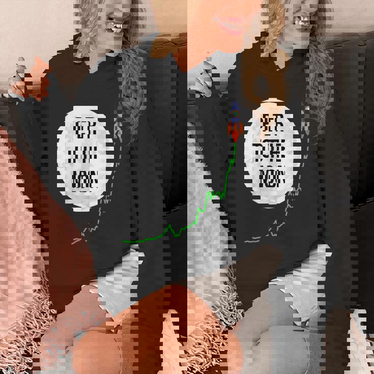 Pltr トゥザムーン株式ティッカー Wsb 面白いミーム パーカー