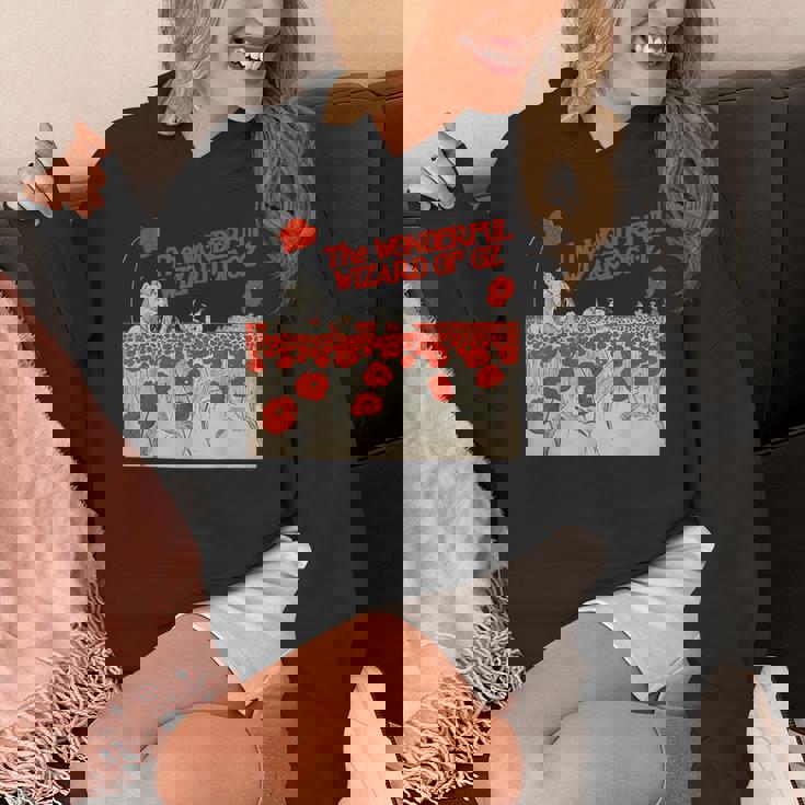 Poppy Field Tin Man ライオン かかし トト ドロシー オズの魔法使い パーカー