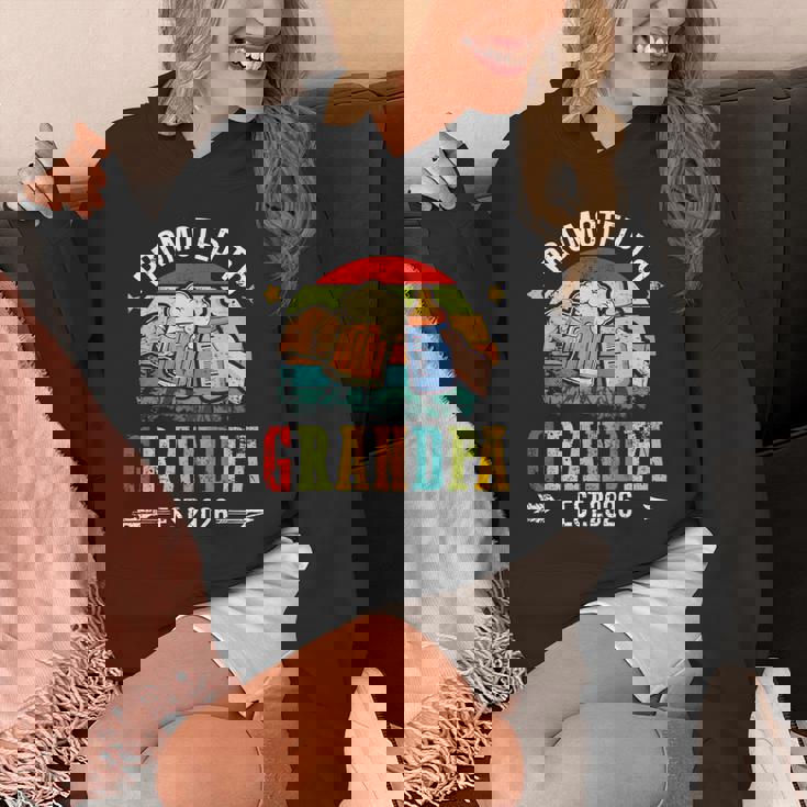 メンズ Promoted To Grandpa Est 2026 Dad To Be パーカー