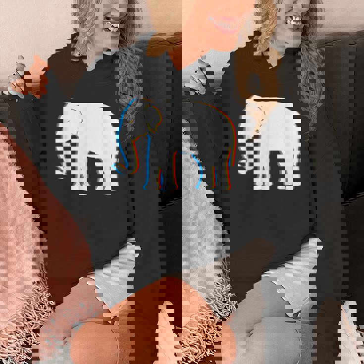 Psy Trance サイケデリックエレファントtシャツ パーカー