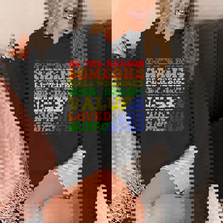 Be The Reason 誰かが歓迎されていると感じる パーカー