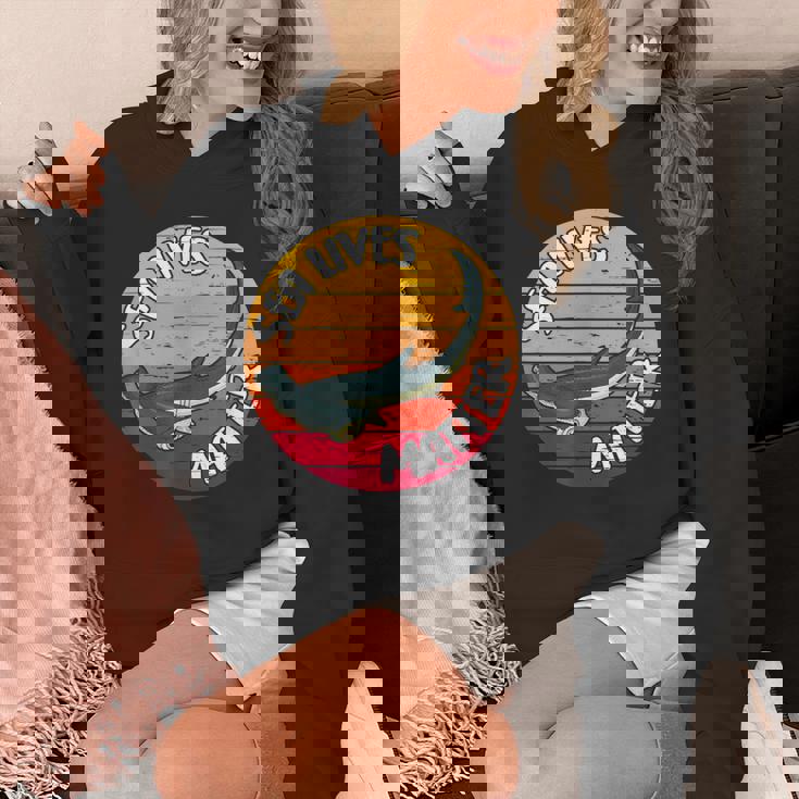 Sea Lives Matter ハンマーヘッドシャークを守る海の命 Hoodie