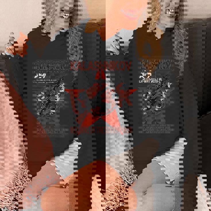 Soviet Kalashnikov Ak-47 ヴィンテージ ソ連ロシアライフル銃 Cccp Hoodie