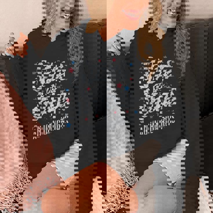 Stars Stripes And Human Rights 4Th Of July Equal Rights Hoodie