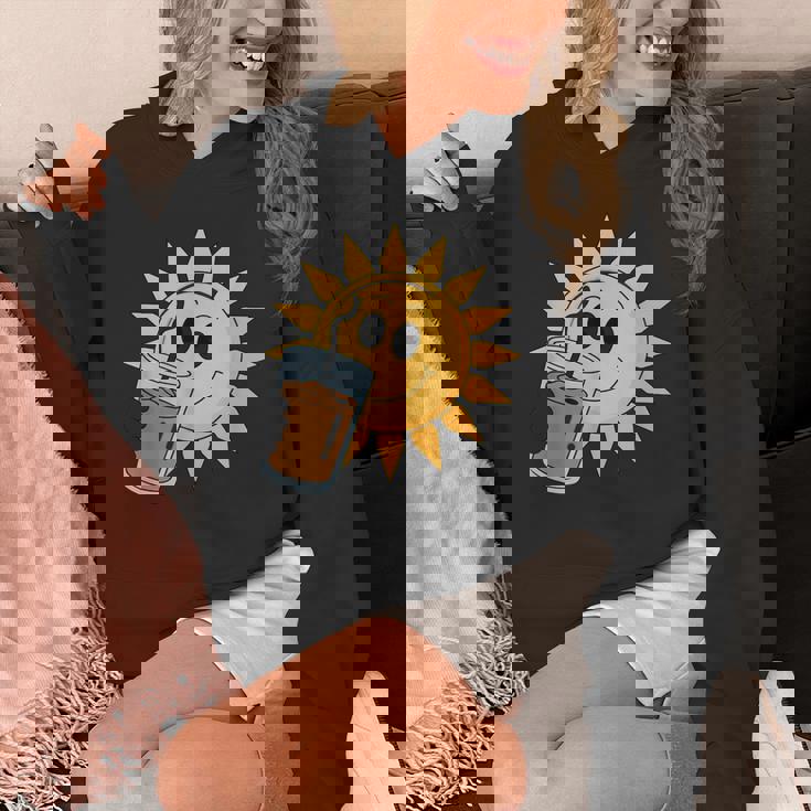 Sunshine Drink アイスコーヒー 楽しい パーカー