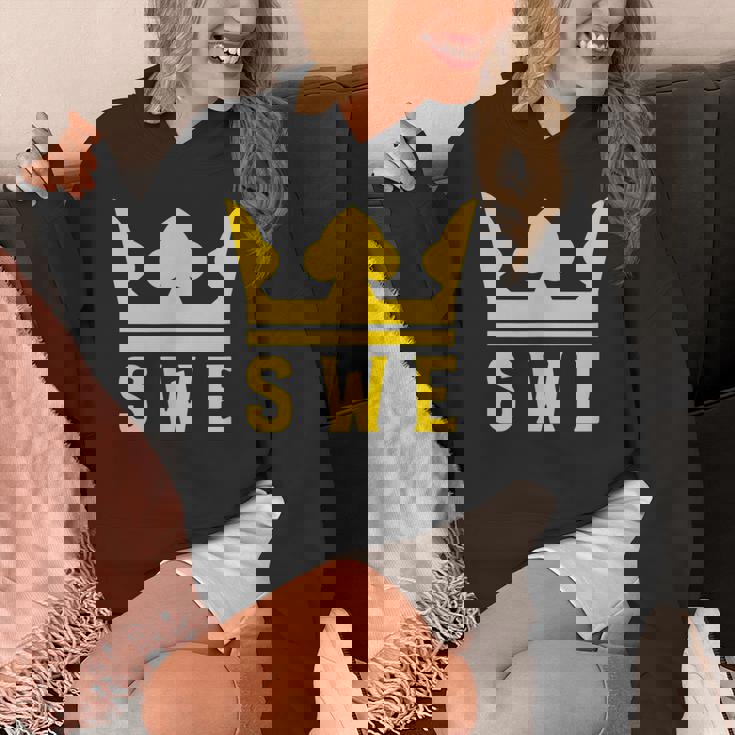 Swe With A Royal Crown スウェーデン パーカー