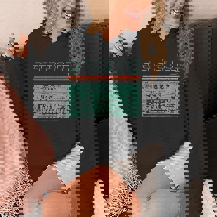 Synthesizer アナログシンセテクノ酸djプロデューサー ビンテージ パーカー