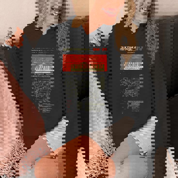 Synthesizer アナログロシアビンテージシンセテクノ酸腐敗 パーカー